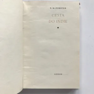 Cesta do Indie, E. M. Forster