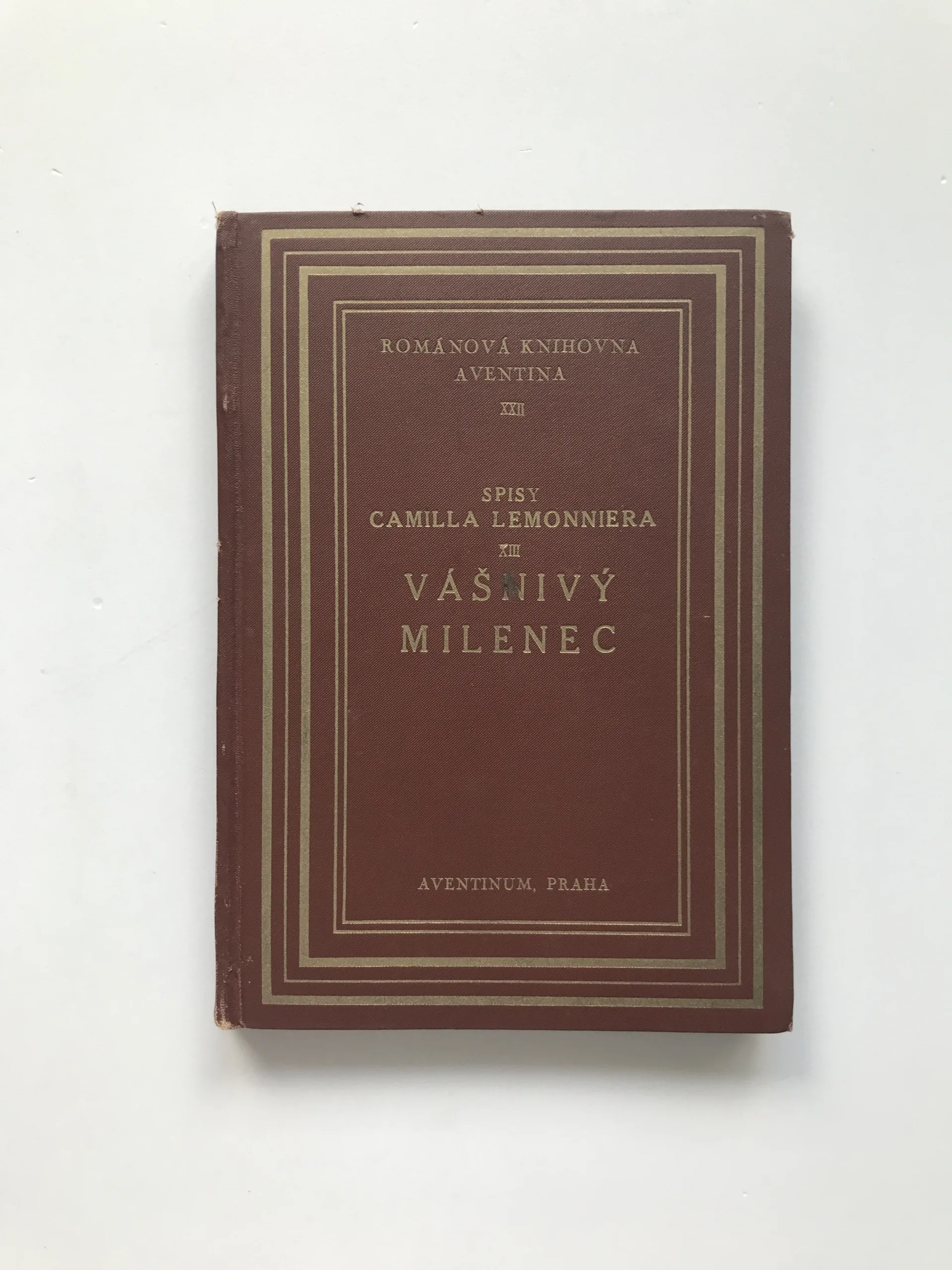Vášnivý milenec, Camille Lemonnier