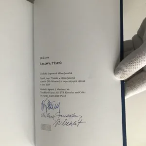 Časová tíseň (3x podpis autorů), Jiří Žáček, Milan Janáček, Josef Vinklát