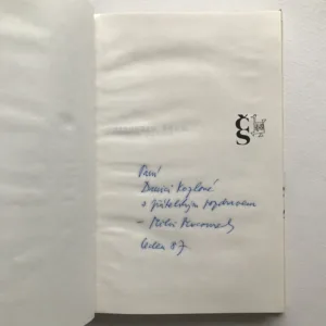 Rodinné album (Verše) (podpis autora), Miloš Macourek, Petr Poš