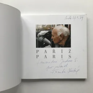 Paříž / Paris (podpis autora), František Dostál