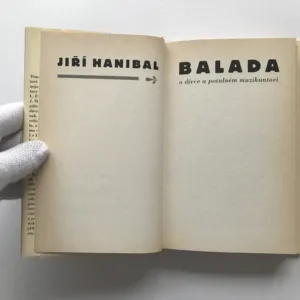 Balada o dívce a potulném muzikantovi (podpis autora), Jiří Hanibal