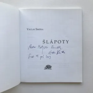 Šlápoty (podpis autora), Václav Smitka