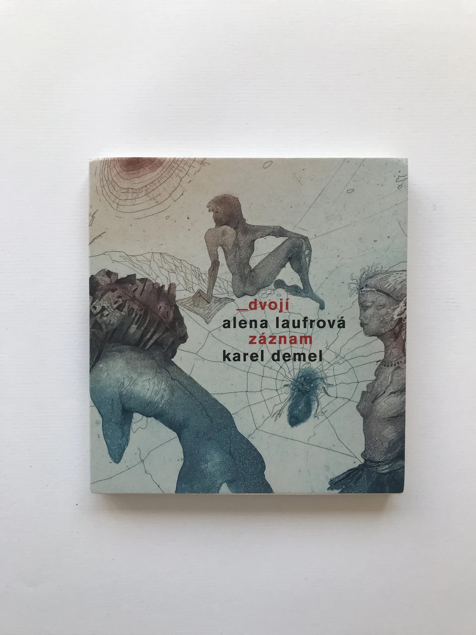 Dvojí záznam (2x podpis + grafika), Alena Laufrová, Karel Demel