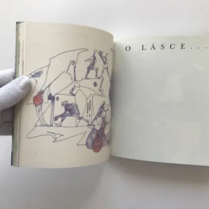 Dvojí záznam (2x podpis + grafika), Alena Laufrová, Karel Demel