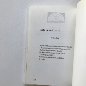 Síla moudrosti (Interpretace učení Fráni Drtikola) (podpis autora), Evžen Štekl