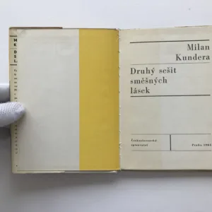 Druhý sešit směšných lásek, Milan Kundera