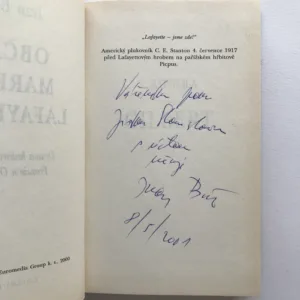 Občan markýz Lafayette (podpis autora), Ivan Brož