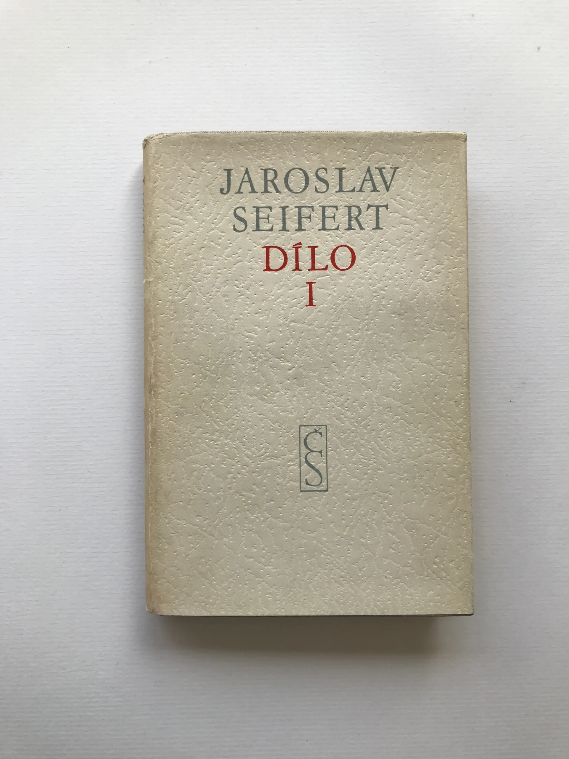 Dílo I (1921-1926) (podpis autora), Jaroslav Seifert