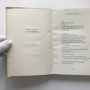 Dílo I (1921-1926) (podpis autora), Jaroslav Seifert