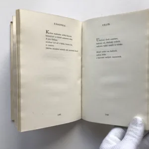 Dílo I (1921-1926) (podpis autora), Jaroslav Seifert