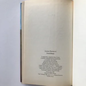 Svatí blázni (podpis autorky), Joanne Harrisová