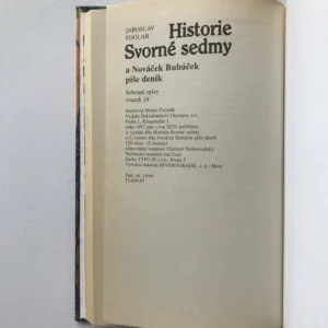 Historie Svorné sedmy / Nováček Bubáček píše deník, Jaroslav Foglar