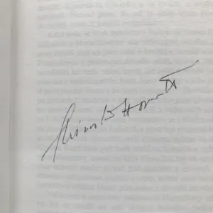 Saze na hrušce – Vzpomínky nejen na dětství (podpis autora), Miroslav Horníček