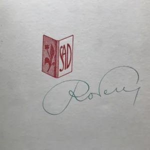 Uzlíček na cestu – Básně o mamince (podpis autora), Josef Roden