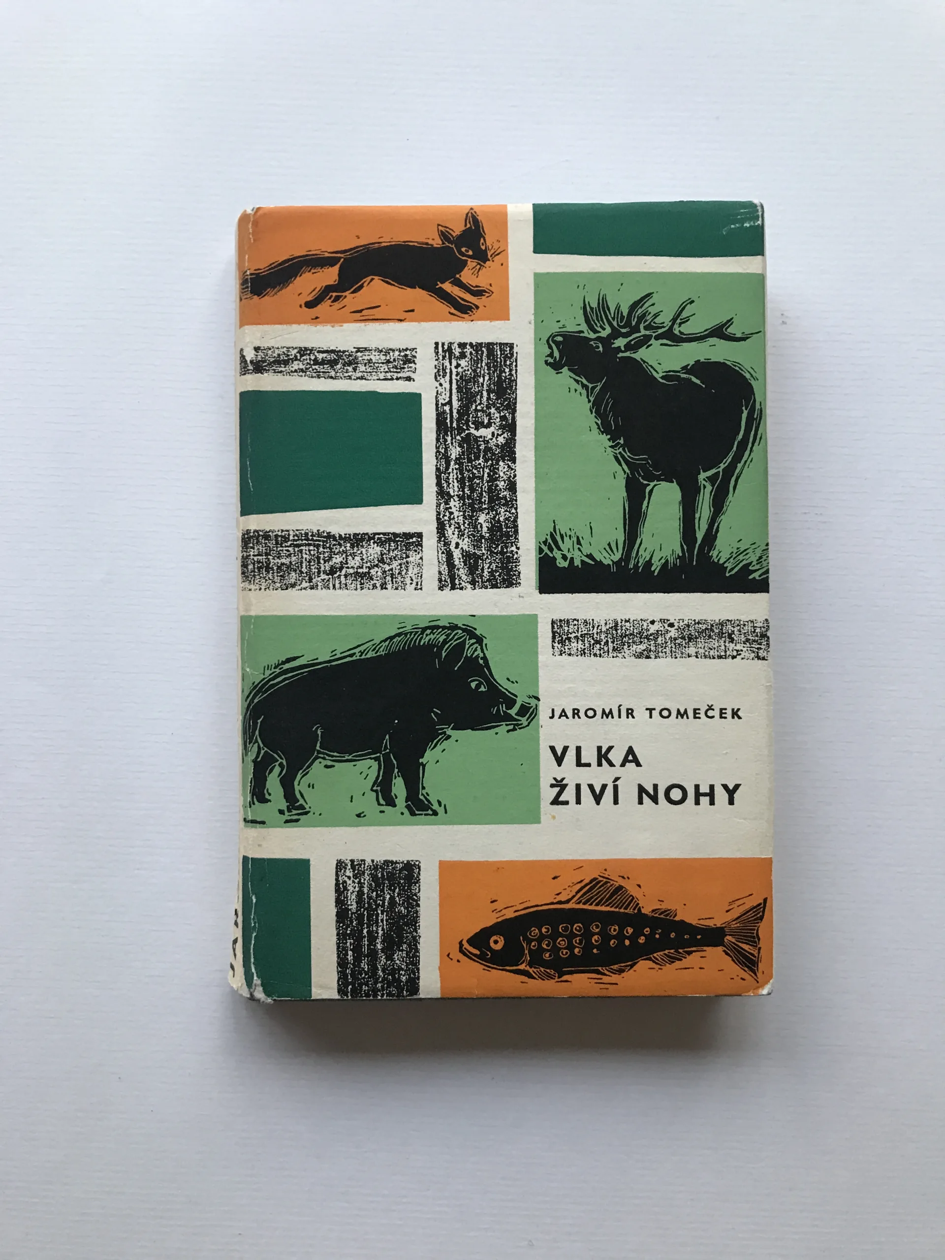 Vlka živí nohy (podpis autora), Jaromír Tomeček