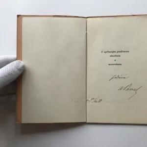 O nápravu statečnou (podpis autora), Antonín Pavel