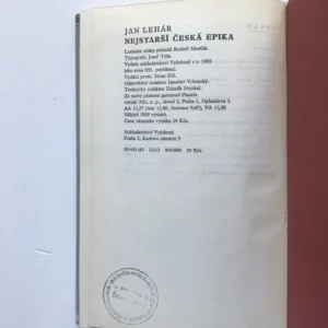 Nejstarší česká epika, Jan Lehár