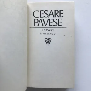 Hovory s nymfou, Cesare Pavese
