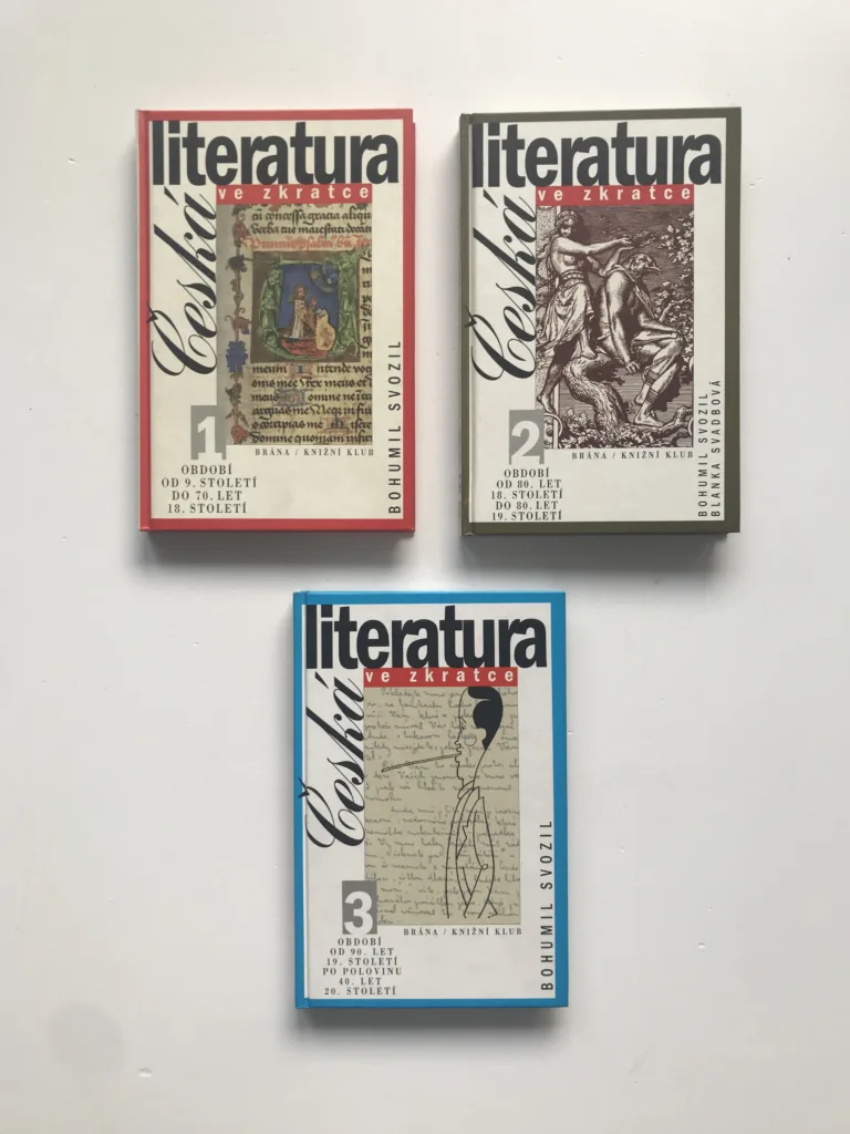 Česká literatura ve zkratce 1-3, Bohumil Svozil, Blanka Svadbová