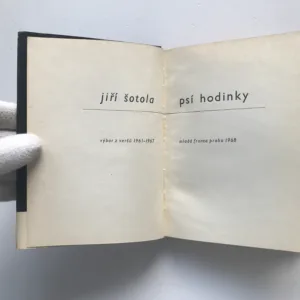 Psí hodinky, Jiří Šotola