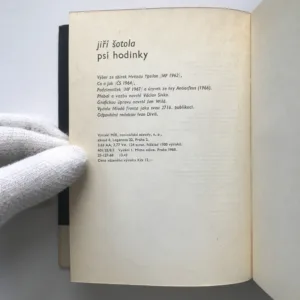 Psí hodinky, Jiří Šotola