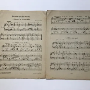 Pohádka štědrého večera (noty), Rudolf Chmelíček