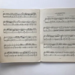 České sonatiny pro klavír (noty), Jiří Benda, František Xaver Dušek, Jan Ladislav Dusík, Leopold Antonín Koželuh, Josef Mysliveček, Jan Křtitel Vaňhal, Jan Václav Voříšek
