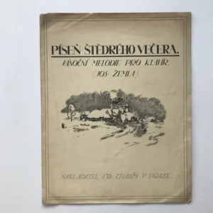 Píseň štědrého večera (noty), Josef Žemla