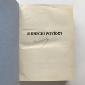 Sluneční povídky, Jindřich Snížek