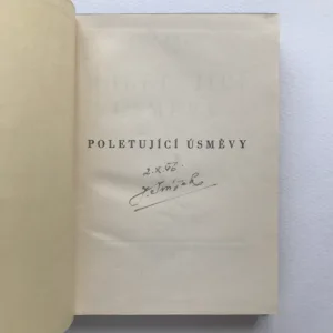 Poletující úsměvy (podpis autora), Jindřich Snížek