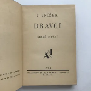 Dravci (podpis autora), Jindřich Snížek
