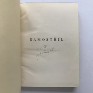 Samostříl (podpis autora), Jindřich Snížek