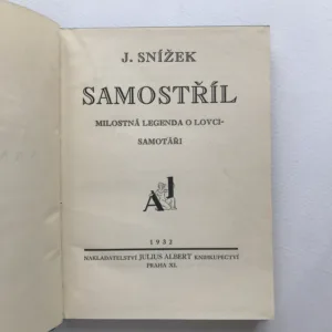 Samostříl (podpis autora), Jindřich Snížek