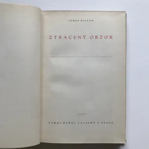 Ztracený obzor, James Hilton