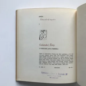 Galanda / Ženy (S veršami Jána Smreka), Mikuláš Galanda, Ján Smrek