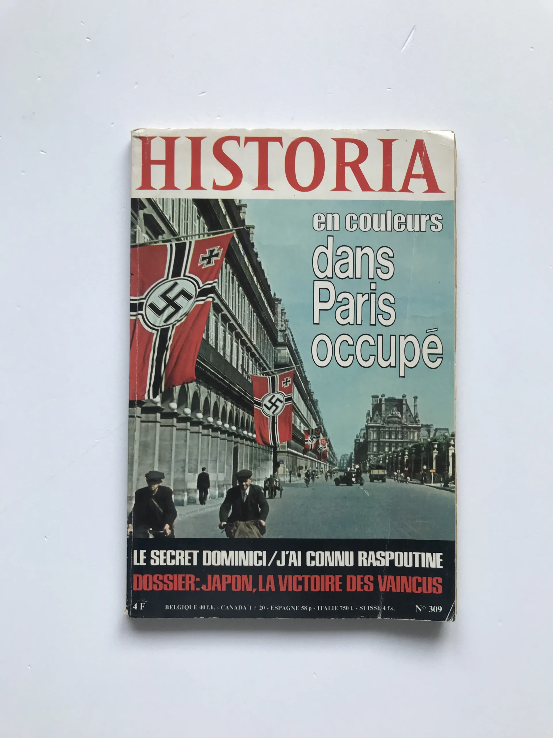 Historia en couleurs dans Paris occupé (No. 309, 1972)