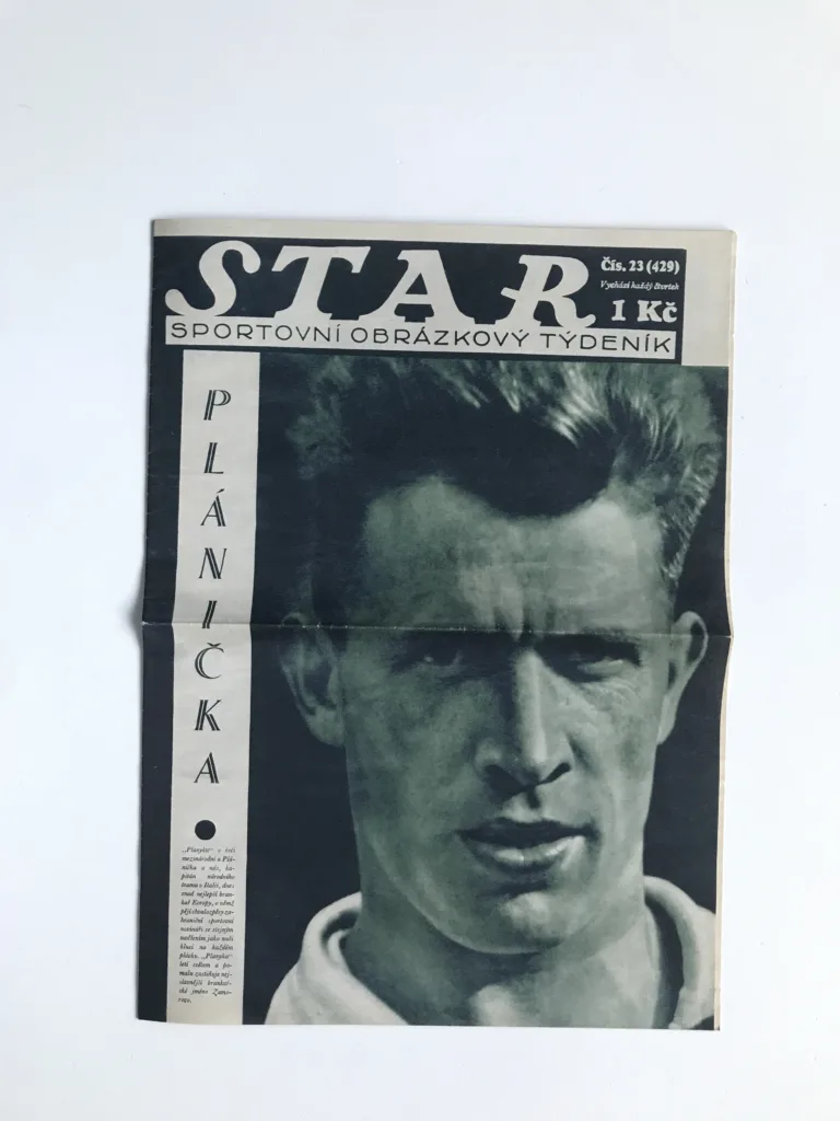 Star - Sportovní obrázkový týdeník (23/1934, Plánička)