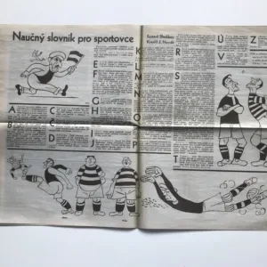 Star - Sportovní obrázkový týdeník (23/1934, Plánička)