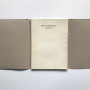 Satyr, Max Švabinský, Victor Hugo