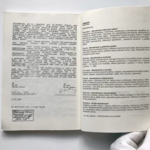 Proč to prasklo aneb Hovory o demokracii a „Sametové revoluci”, Oskar Krejčí