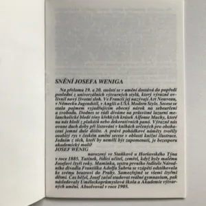 Josef Wenig – Vánoce, Josef Wenig, Jana Jebavá