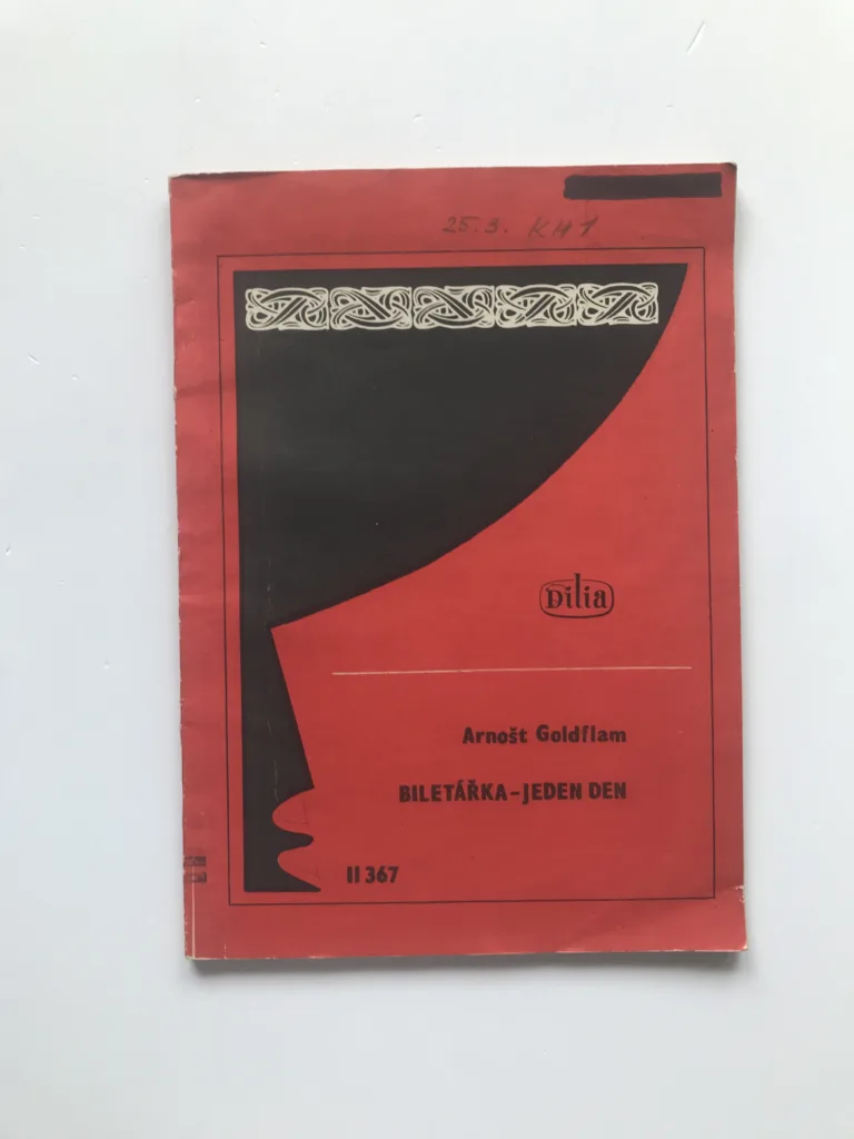 Biletářka / Jeden den (Dvě monodramata), Arnošt Goldflam