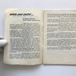 Moderní magie VIII/2 – Odborný časopis Českého magického svazu