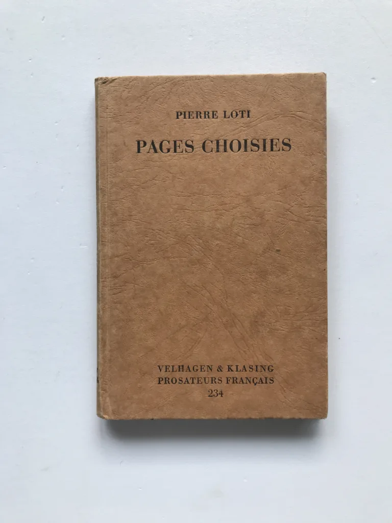 Pages choisies, Pierre Loti