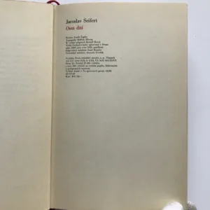 Osm dní, Jaroslav Seifert, Josef Čapek