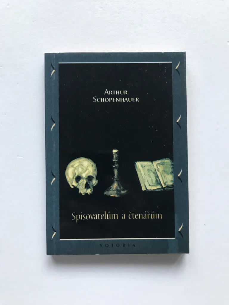 Spisovatelům a čtenářům, Arthur Schopenhauer