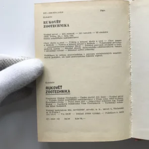 Rukověť zootechnika, kolektiv autorů