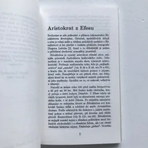 Řeč o povaze bytí, Hérakleitos z Efesu