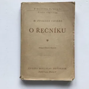 O řečníku, Marcus Tullius Cicero